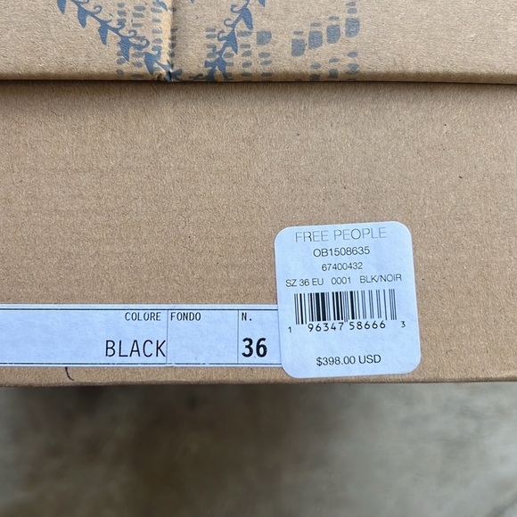 Free People Rancho Mirage Black Western Boots - Picture 13 of 15